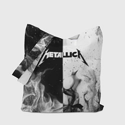 Сумка-шопер METALLICA, цвет: 3D-принт