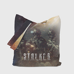 Сумка-шопер S T A L K E R Чернобыль, цвет: 3D-принт