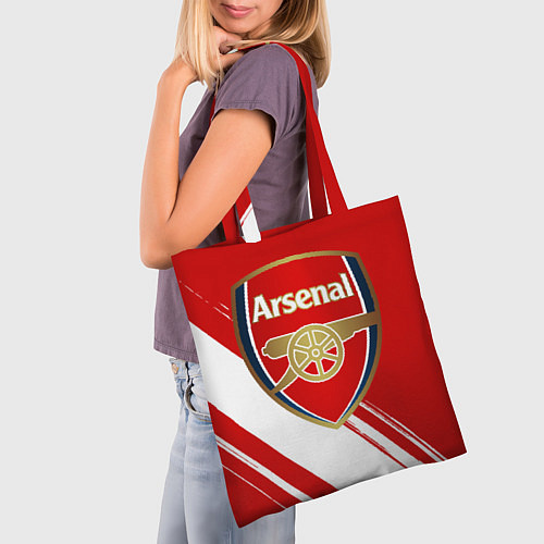 Сумка-шоппер Arsenal / 3D-принт – фото 3