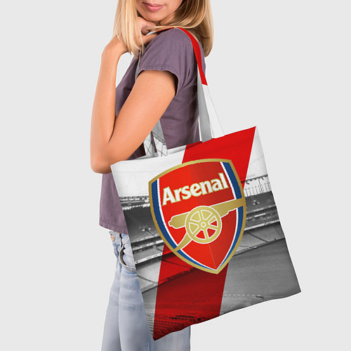 Сумка-шоппер Arsenal / 3D-принт – фото 3