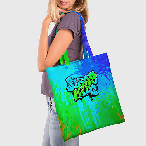 Сумка-шоппер Stray Kids / 3D-принт – фото 3