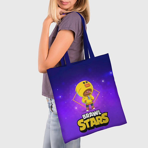 Сумка-шоппер Brawl Stars Leon / 3D-принт – фото 3