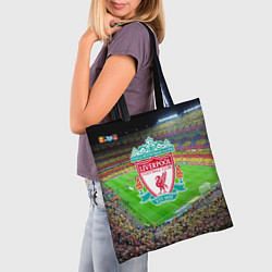 Сумка-шопер FC Liverpool, цвет: 3D-принт — фото 2