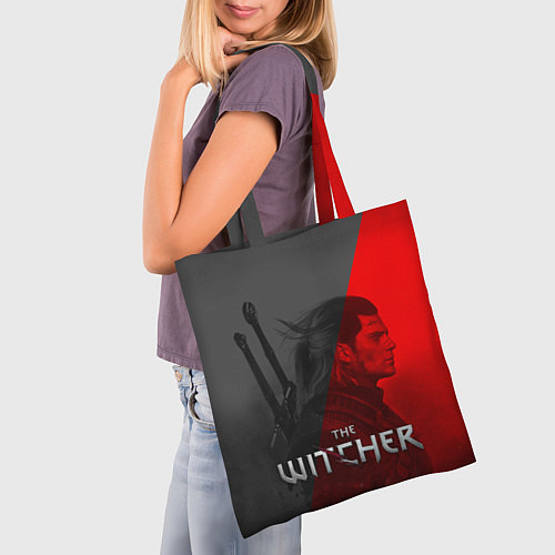 Сумка-шоппер THE WITCHER / 3D-принт – фото 3