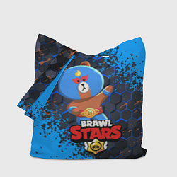 Сумка-шопер BRAWL STARS EL BROWN, цвет: 3D-принт