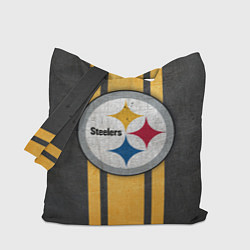 Сумка-шопер Pittsburgh Steelers, цвет: 3D-принт