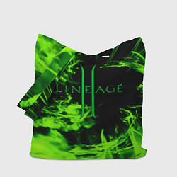 Сумка-шопер LINEAGE 2, цвет: 3D-принт