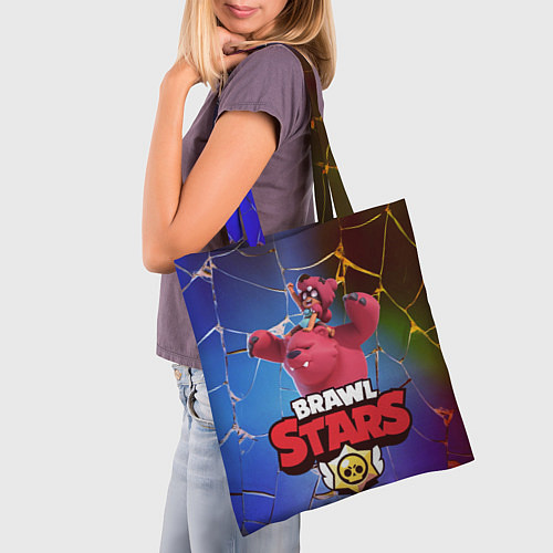 Сумка-шоппер Brawl Stars - Nita / 3D-принт – фото 3