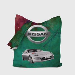 Сумка-шопер Нисан, цвет: 3D-принт