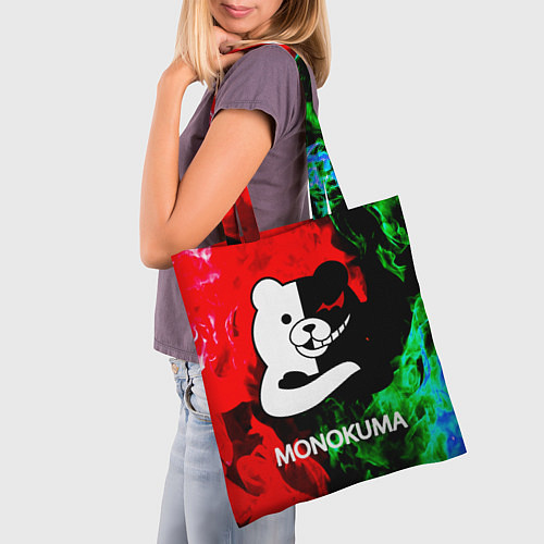 Сумка-шоппер MONOKUMA / 3D-принт – фото 3
