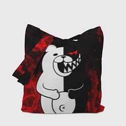 Сумка-шопер MONOKUMA, цвет: 3D-принт