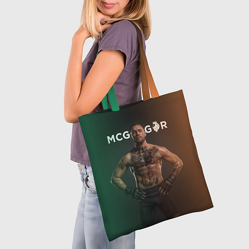 Сумка-шоппер Conor McGregor / 3D-принт – фото 3