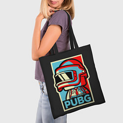 Сумка-шопер PUBG, цвет: 3D-принт — фото 2