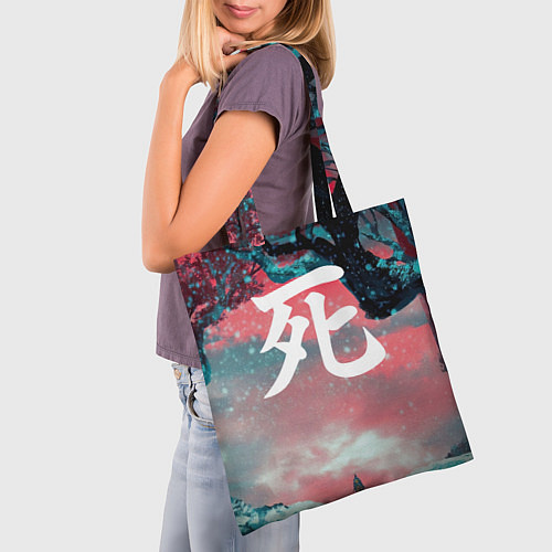 Сумка-шоппер Sekiro shadows die twice / 3D-принт – фото 3