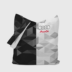 Сумка-шопер AUDI, цвет: 3D-принт