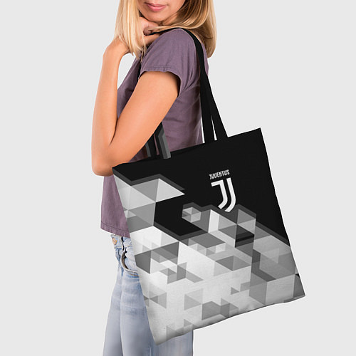 Сумка-шоппер JUVENTUS / 3D-принт – фото 3