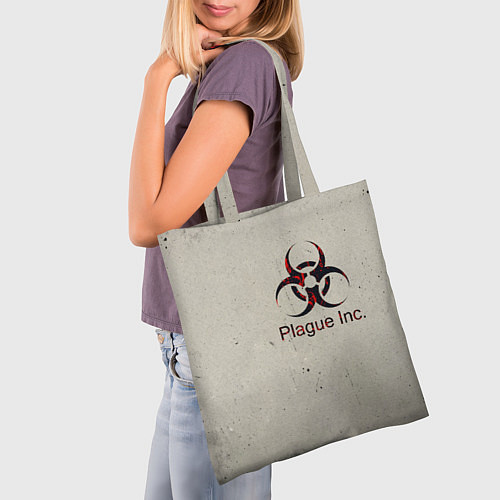 Сумка-шоппер Plague Inc / 3D-принт – фото 3