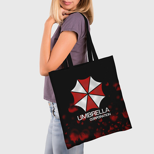 Сумка-шоппер UMBRELLA CORP / 3D-принт – фото 3