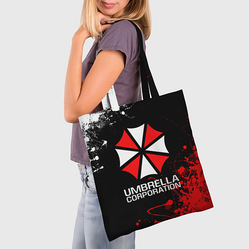 Сумка-шоппер UMBRELLA CORPORATION / 3D-принт – фото 3