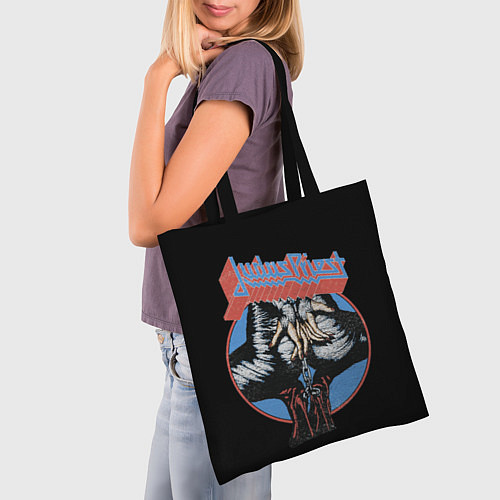 Сумка-шоппер Judas Priest / 3D-принт – фото 3