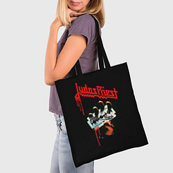 Сумка-шопер Judas Priest, цвет: 3D-принт — фото 2