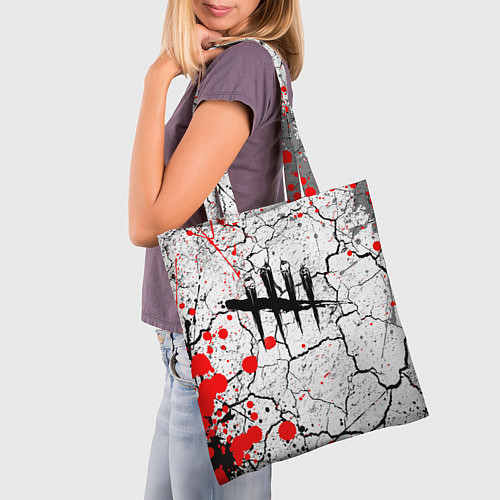 Сумка-шоппер DEAD BY DAYLIGHT / 3D-принт – фото 3