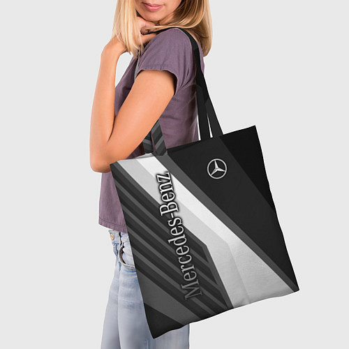 Сумка-шоппер Mercedes-Benz / 3D-принт – фото 3