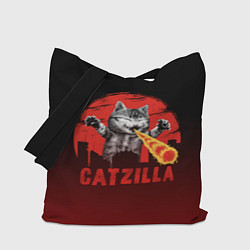 Сумка-шопер CATZILLA, цвет: 3D-принт