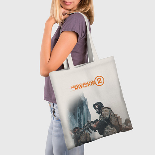 Сумка-шоппер The Division 2 Military / 3D-принт – фото 3