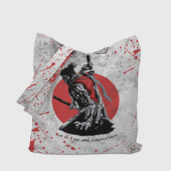 Сумка-шопер SEKIRO SHADOW DIE TWICE, цвет: 3D-принт