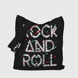 Сумка-шопер Rock And Roll, цвет: 3D-принт
