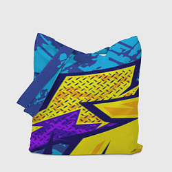 Сумка-шопер Bona Fide Одежда для фитнеса, цвет: 3D-принт