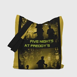Сумка-шопер Five Nights at Freddy's, цвет: 3D-принт