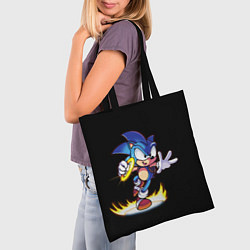 Сумка-шопер Sonic, цвет: 3D-принт — фото 2