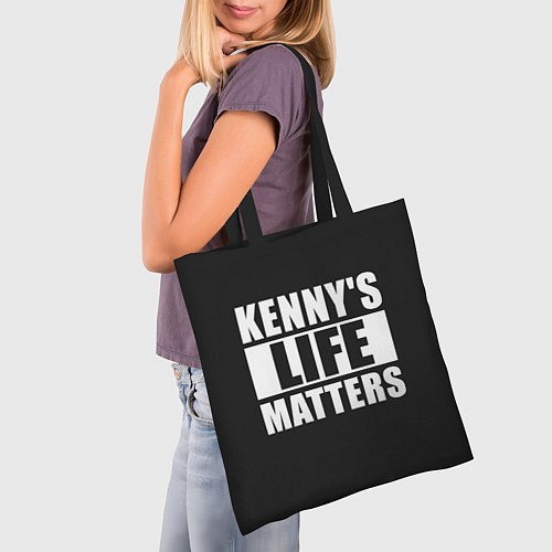 Сумка-шоппер KENNYS LIFE MATTERS / 3D-принт – фото 3