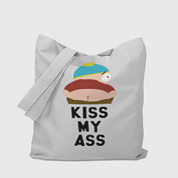 Сумка-шопер Kiss My Ass, цвет: 3D-принт