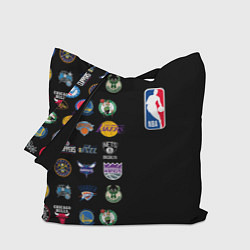 Сумка-шопер NBA Team Logos 2, цвет: 3D-принт