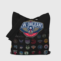 Сумка-шопер New Orleans Pelicans 1, цвет: 3D-принт