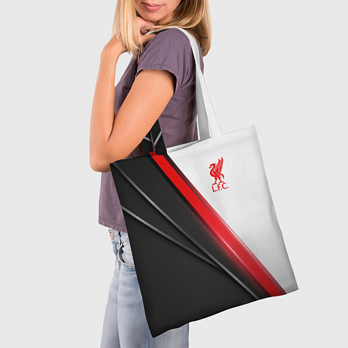 Сумка-шоппер Liverpool F C / 3D-принт – фото 3