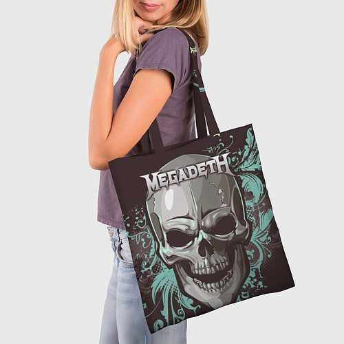 Сумка-шоппер Megadeth / 3D-принт – фото 3