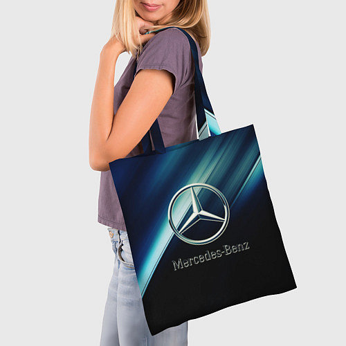 Сумка-шоппер Mercedes / 3D-принт – фото 3