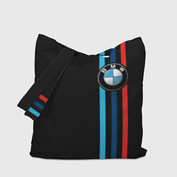 Сумка-шопер BMW M SPORT CARBON, цвет: 3D-принт