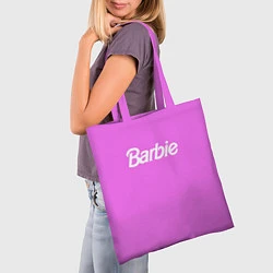 Сумка-шопер Barbie, цвет: 3D-принт — фото 2