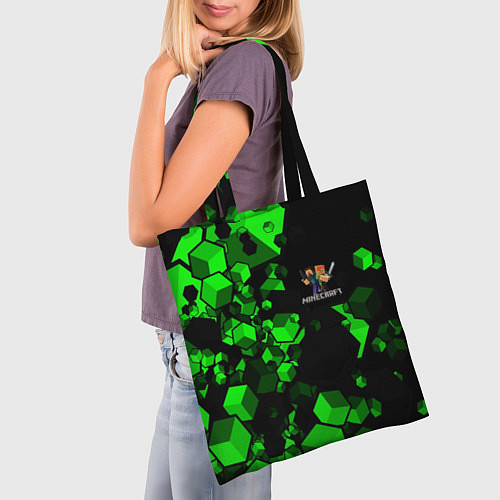 Сумка-шоппер MINECRAFT / 3D-принт – фото 3