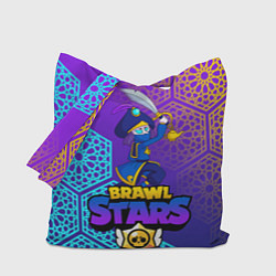 Сумка-шопер MORTIS BRAWL STARS, цвет: 3D-принт