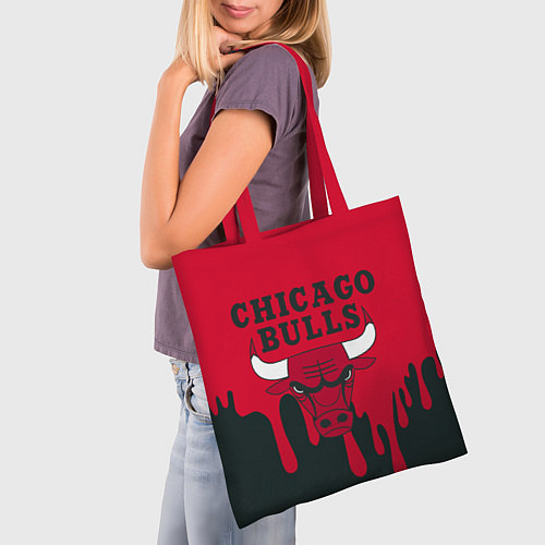 Сумка-шоппер Chicago Bulls / 3D-принт – фото 3