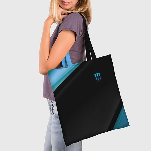 Сумка-шоппер MONSTER ENERGY Z / 3D-принт – фото 3