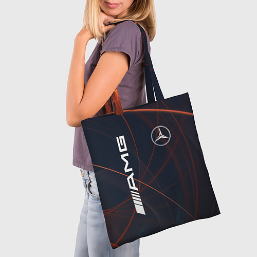 Сумка-шоппер MERCEDES-BENZ AMG / 3D-принт – фото 3