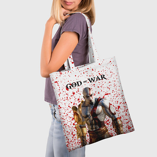Сумка-шоппер GOD OF WAR / 3D-принт – фото 3