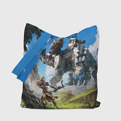 Сумка-шопер HORIZON ZERO DAWN, цвет: 3D-принт